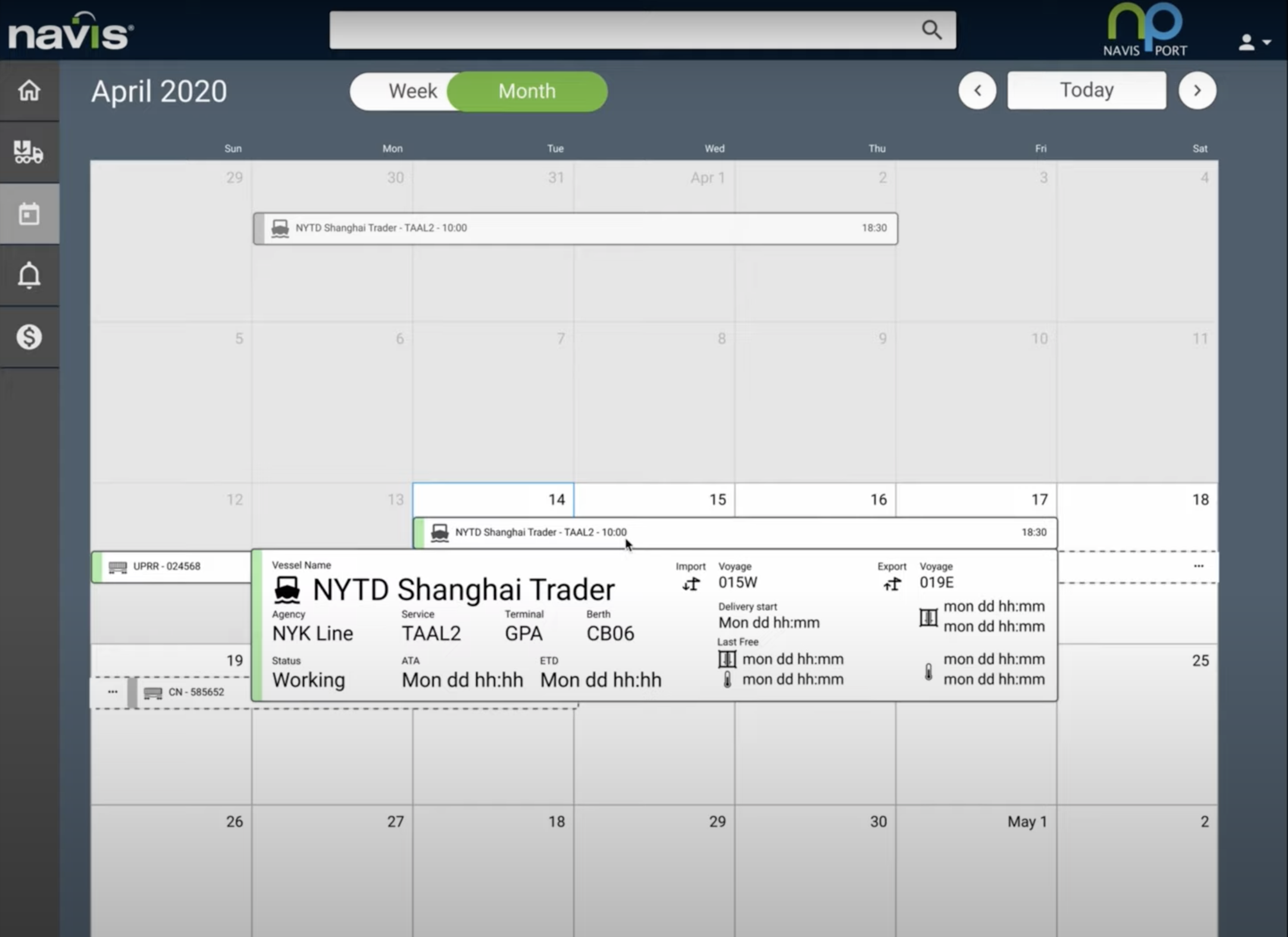 Yangtai: scheduling and task status views